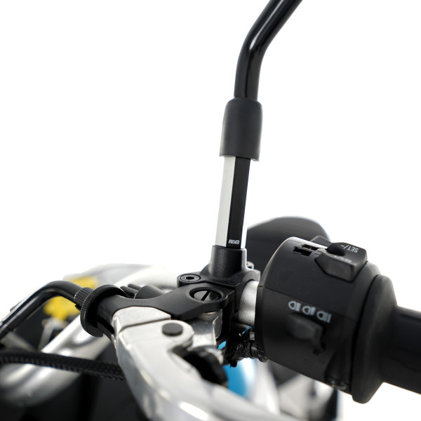 R&G Mirror Risers for Indian Scout '15-, Scout Sixty '18-, Scout Bobber '17-, FTR1200/S '19- & CFMoto 700CL-X Heritage '21-